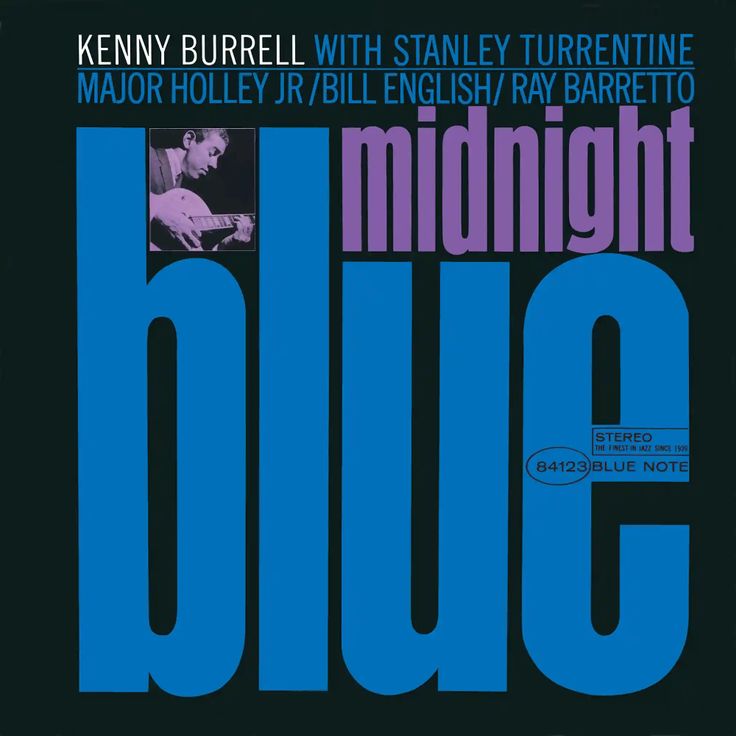 Kenneth Burrell Midnight Blue Album Cover